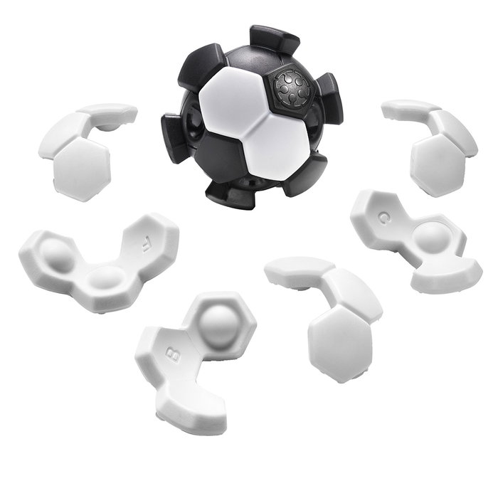 SMART GAMES Juego Plug & Play Ball Sg513 - Jeu de Puzzle en 3D Plug & Play en Forme de Balle avec 7 Pièces, À Partir de 6 Ans
