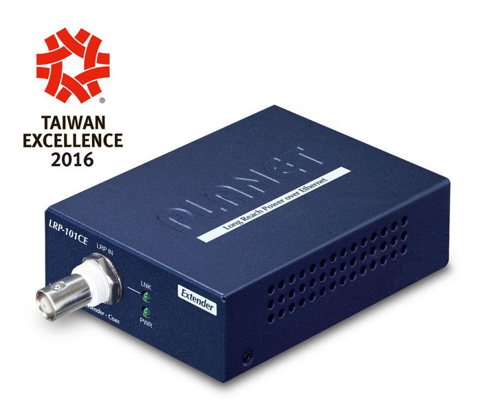 PLANET LRP-101CE Extenseur PoE+ Monoport Longue Portée 25W - Transmission Données et Alimentation sur Câble Coaxial Jusqu'à 1000m pour Caméra IP PoE et Point d'Accès PLANET LRP-101CE Extenseur PoE+ Monoport Longue Portée 25W - Transmission Données et Alimentation sur Câble Coaxial Jusqu'à 1000m pour Caméra IP PoE et Point d'Accès