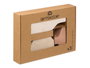 Giftdecor Set de 3 Jarrones Terra Rectangulos Assortis Couleurs 31x6x23 cm (Set de 4)