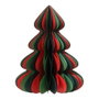 Decoris Arbre de Noël en papier doré avec paillettes Ø48 x 60 cm