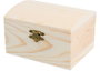 Innspiro Coffre en bois de pin massif 10x7x6cm