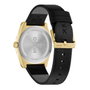 HUGO BOSS 1530438 avec boîtier doré et bracelet en cuir noir