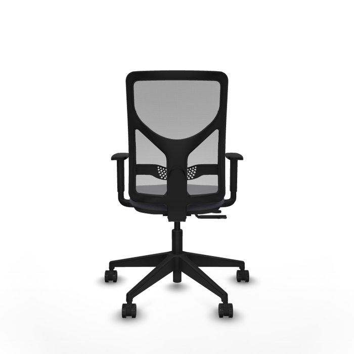 Chaise Motilla Synchrone/Traslack tissu Gris foncé Maille Gris Base pyramidale noire Accoudoir 1D Sans appui-tête Roulettes 65mm nylon Chaise Motilla Synchrone/Traslack tissu Gris foncé Maille Gris Base pyramidale noire Accoudoir 1D Sans appui-tête Roulettes 65mm nylon