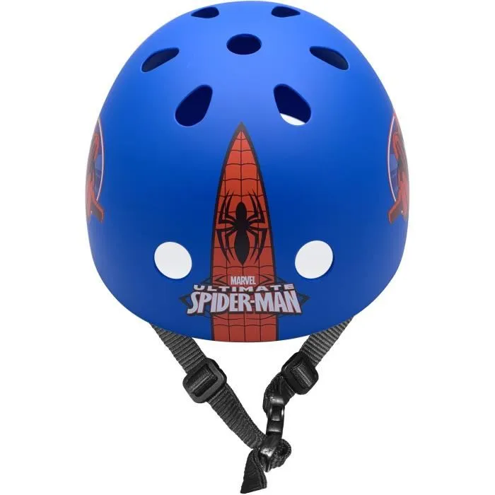 Stamp STAMP - Casque de Skate Spiderman pour Garçon 6+ Ans - Taille 54-60 cm - Protection EPS et Coque ABS