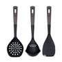 Bidasoa Gadgets de Cuisine Mia Set 3 Pièces Gris Plastique Résistant