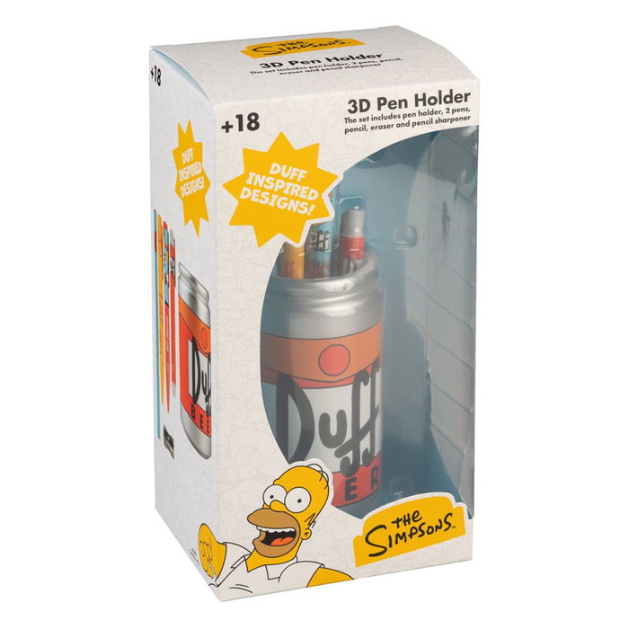 Grupo Erik Porte-crayons Les Simpson incl. Set de Papeterie Grupo Erik Porte-crayons Les Simpson incl. Set de Papeterie