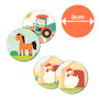 Apli Kids Jeu de Mémoire La Ferme 20401 - Jeu Éducatif pour Enfants dès 3 Ans