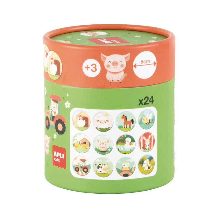Apli Kids Jeu de Mémoire La Ferme 20401 - Jeu Éducatif pour Enfants dès 3 Ans Apli Kids Jeu de Mémoire La Ferme 20401 - Jeu Éducatif pour Enfants dès 3 Ans