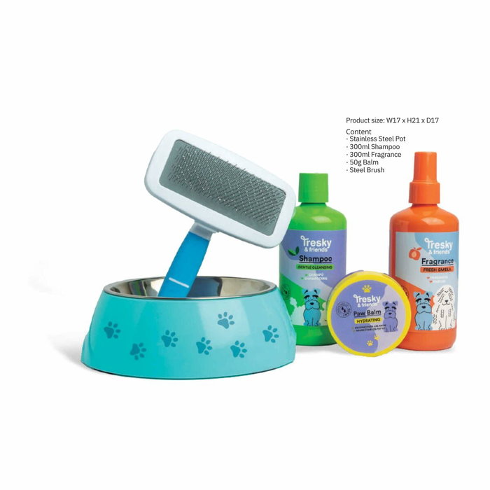 Tresky & Friends Trousse de nettoyage pour animaux 5 pièces Tresky & Friends Trousse de nettoyage pour animaux 5 pièces