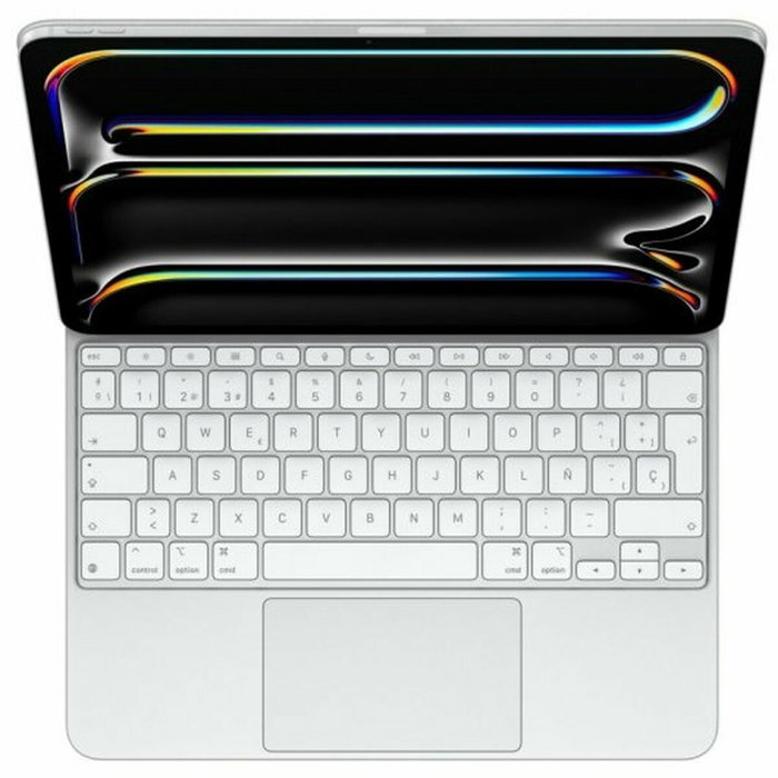 Clavier Apple iPad Pro 2024 Blanc Espagnol Qwerty
