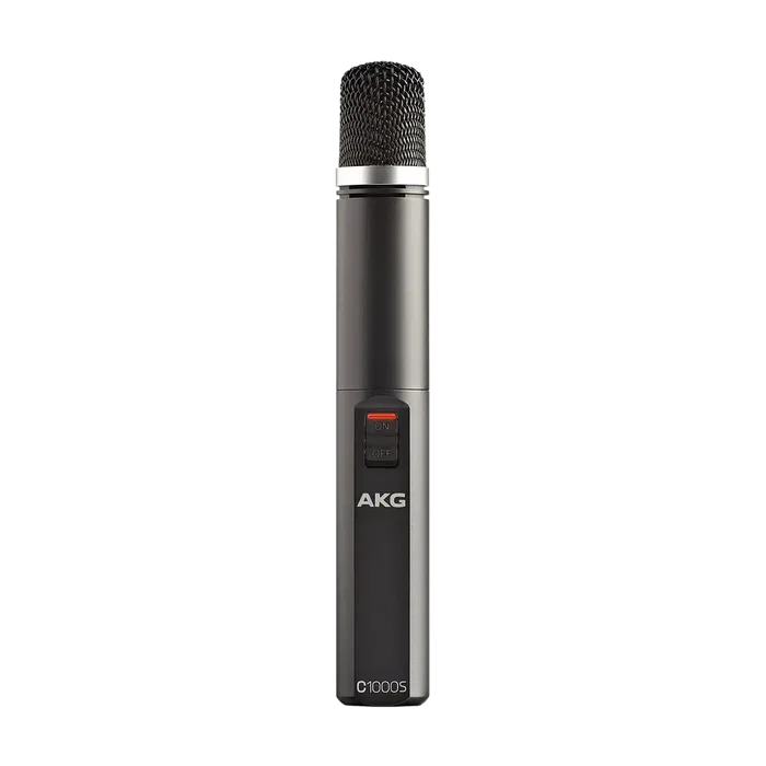 AKG C1000S Mk4 Microphone Condensateur Cardioïde Supercardioïde avec Alimentation Phantom et Batterie AKG C1000S Mk4 Microphone Condensateur Cardioïde Supercardioïde avec Alimentation Phantom et Batterie