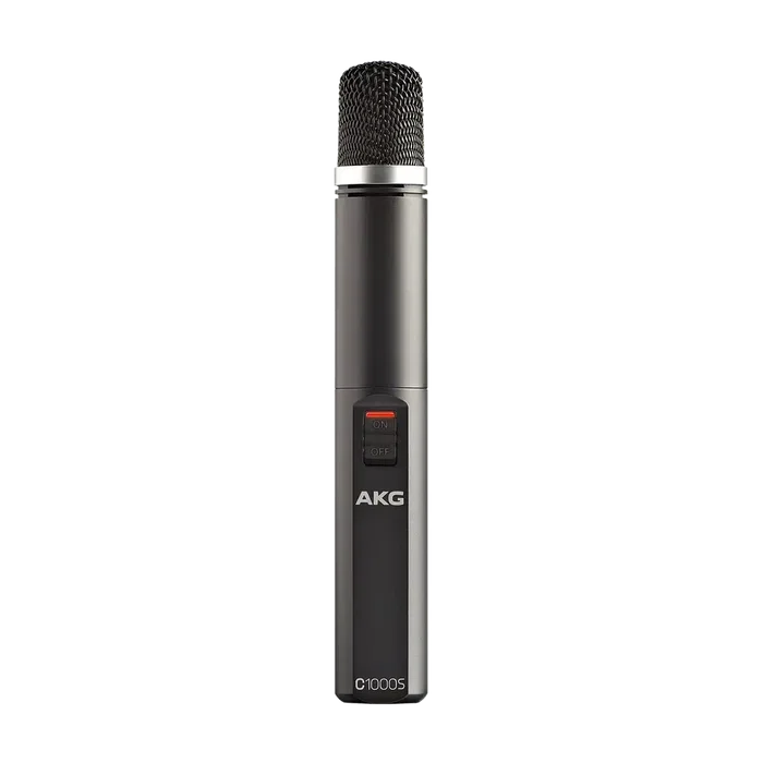 AKG C1000S Mk4 Microphone Condensateur Cardioïde Supercardioïde avec Alimentation Phantom et Batterie AKG C1000S Mk4 Microphone Condensateur Cardioïde Supercardioïde avec Alimentation Phantom et Batterie