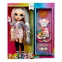 MGA Rainbow High Style Icons - Poupée Amaya 431640 avec second outfit, sac et cheveux stylisés, pour collection (+4 ans)