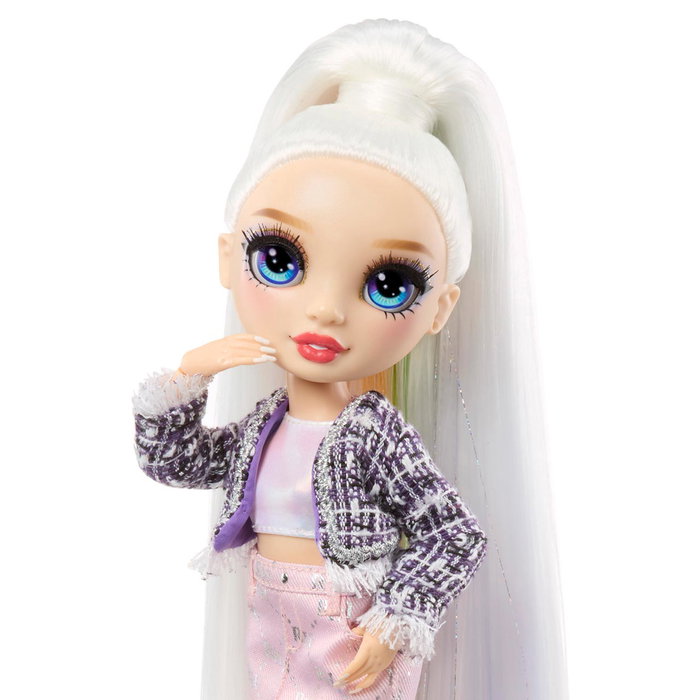 MGA Rainbow High Style Icons - Poupée Amaya 431640 avec second outfit, sac et cheveux stylisés, pour collection (+4 ans)