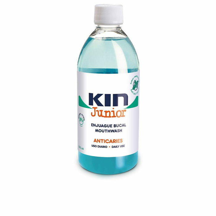 Kin KIN JUNIOR enjuague bucal anticaries 500 ml