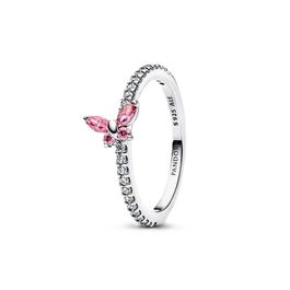 Bague Femme Pandora 194269C02-52 12 Argenté Rose