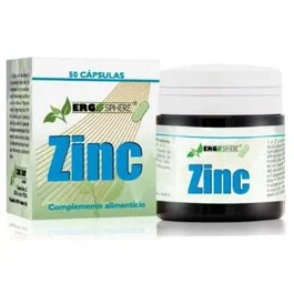 ERGONAT Zinc Ergosphere 50 gélules Complément alimentaire Zinc