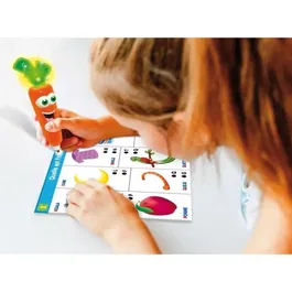 Lisciani Giochi Stylo parlant Carotina 1000 Questions - Jeu éducatif interactif avec fiches pour enfants de 3 à 6 ans