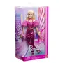 Barbie JFP40 Poupée Deluxe Style Tenue Rose Métallisée Cheveux Blonds avec Pochette et Bijoux pour Enfants