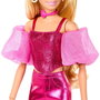 Mattel - Poupée Barbie Deluxe métallisée avec corset rose, figurine de collection, pour enfants dès 4 ans