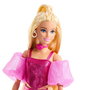 Mattel - Poupée Barbie Deluxe métallisée avec corset rose, figurine de collection, pour enfants dès 4 ans
