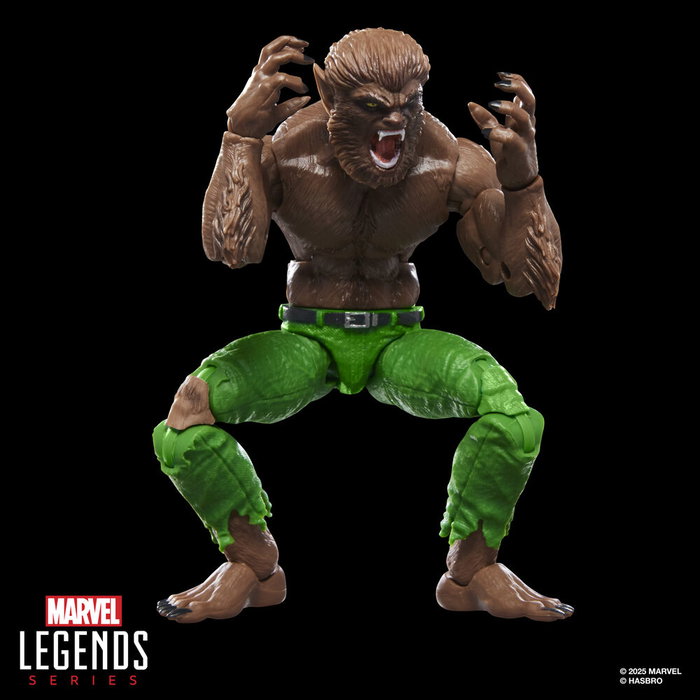 Hasbro Marvel Legends Series - Figurine articulée Werewolf By Night 15 cm avec accessoires supplémentaires