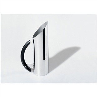 Alessi MB03 TUA Jarre à eau en acier inoxydable 18/10 conçue par Mario Botta