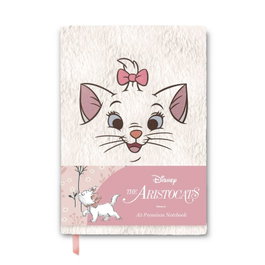 Les Aristochats carnet de notes peluche A5 Premium Bonjour Marie