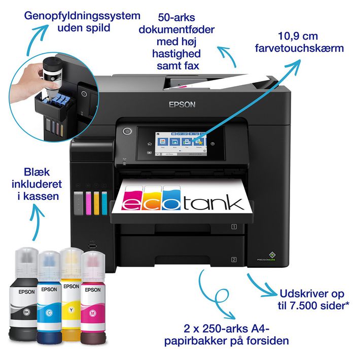 Epson EcoTank ET-5855 Imprimante Multifonction A4