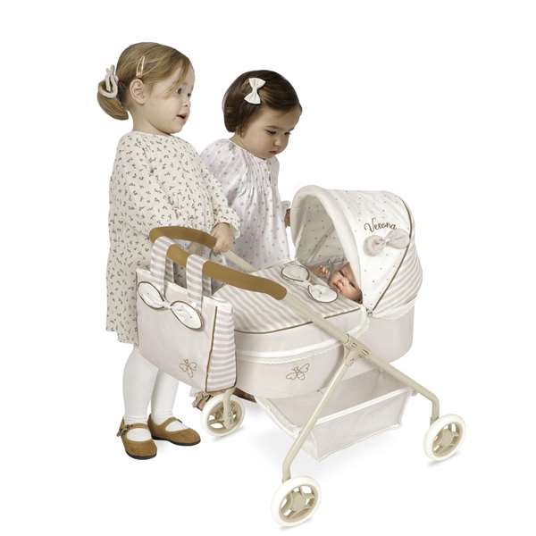 Decuevas Poussette pour Poupée Verona - Pour Poupons Jusqu'à 42 cm - Dimensions Assemblé 35 x 50 x 56 cm