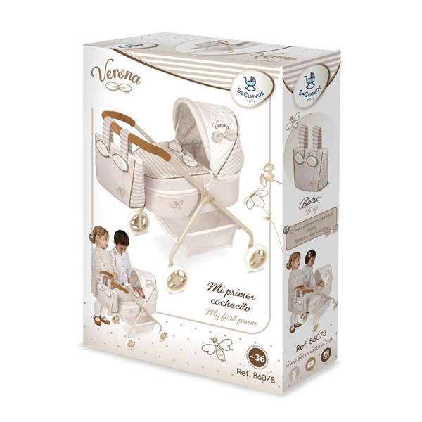 Decuevas Poussette pour Poupée Verona - Pour Poupons Jusqu'à 42 cm - Dimensions Assemblé 35 x 50 x 56 cm