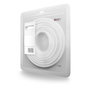 Lindy Câble réseau Ethernet Cat.6 S/FTP Blindé 0.5m Blanc - Contacts en Or, Manchon Anti-Arrache