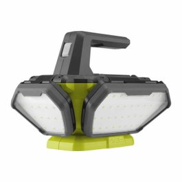 Ryobi Spot LED 360° 18V avec 4 panneaux lumineux