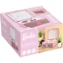 Liscianigiochi - Lecteur CD portable vintage Barbie - Enceinte Bluetooth avec haut-parleurs stéréo - Ports USB, AUX, TF - Rose - Pour enfants dès 12 ans
