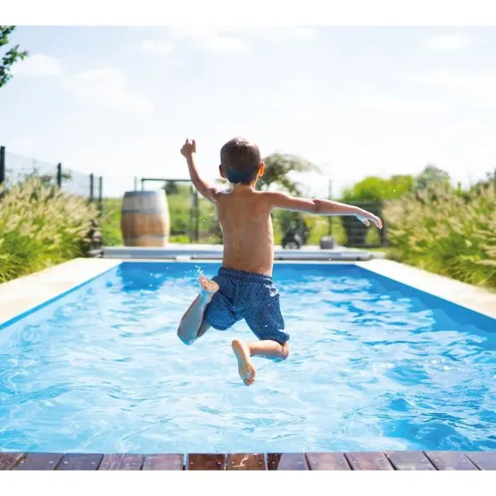 BSI - Bandelettes de test pour piscine et spa - 7 en 1 - Mesure alcalinité, pH, cuivre, chlore, oxygène actif, dureté calcique, acide cyanurique - Lot de 25 bandelettes