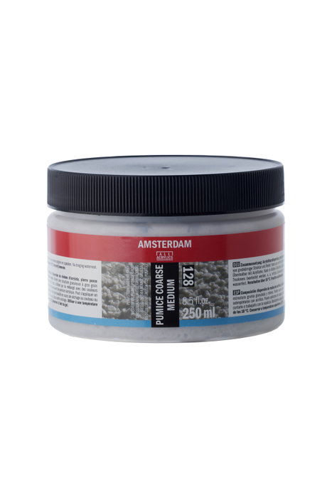 Amsterdam Moyen pierre ponce grossière 128, 250 ml Amsterdam Moyen pierre ponce grossière 128, 250 ml