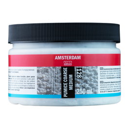 Amsterdam Moyen pierre ponce grossière 128, 250 ml