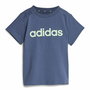 Ensemble de Sport pour Bébé Adidas I Lin Co Set Infantil Bleu Gris Multicouleur