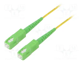 LOGILINK Patch cord en fibre optique OS2 SC/APC 20m