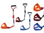 MASCOW Harnais avec laisse Médian - Lot de 3 couleurs