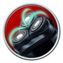 Remington PR1330 PowerSeries Rasoir Électrique Rotatif Noir et Rouge