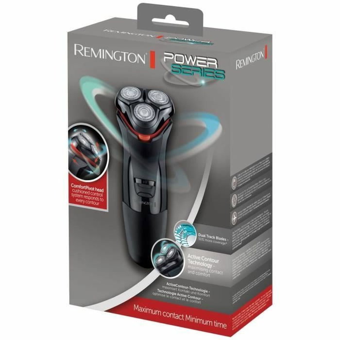 Remington PR1330 PowerSeries Rasoir Électrique Rotatif Noir et Rouge Remington PR1330 PowerSeries Rasoir Électrique Rotatif Noir et Rouge