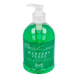 LABNATUR BIO Pack de 6 Savons pour les Mains Pomme Verte 500 ml