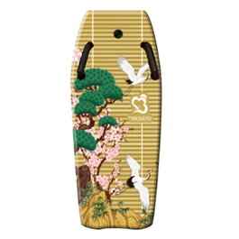Marbueno 10076ARBO Planche de Surf EPS avec Poignées Rétractable 94 cm Design Arbre Piscine et Plage