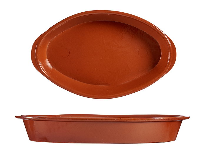 LA DEHESA Fonte ovale 37x23 cm couleur Miel LA DEHESA Fonte ovale 37x23 cm couleur Miel