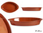 LA DEHESA Fonte ovale 37x23 cm couleur Miel