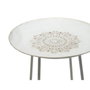 Home ESPRIT Table d'appoint Blanc Doré 48 x 48 x 66 cm