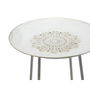 Table d'appoint Home ESPRIT Blanc Doré 48 x 48 x 66 cm