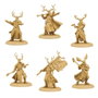 CMON - CHYF Caballeros del Venado - Jeu de Miniatures Chanson de Glace et Feu - Stratégie 60 min - 13 Figurines - PEGI 14 - Langue Espagnol - Édition CMON