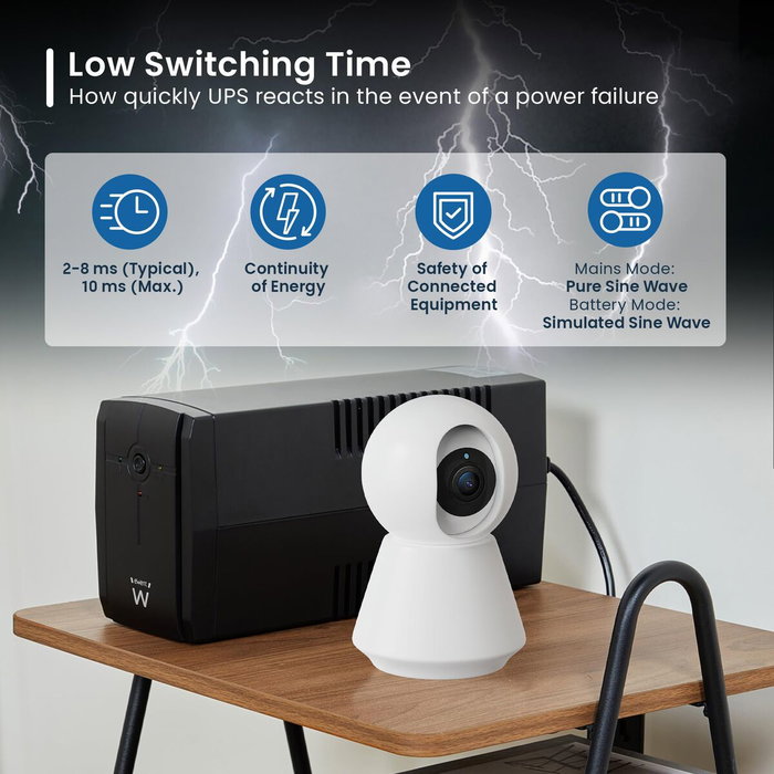 Ewent EW3995 780VA/390W avec AVR Ewent EW3995 780VA/390W avec AVR